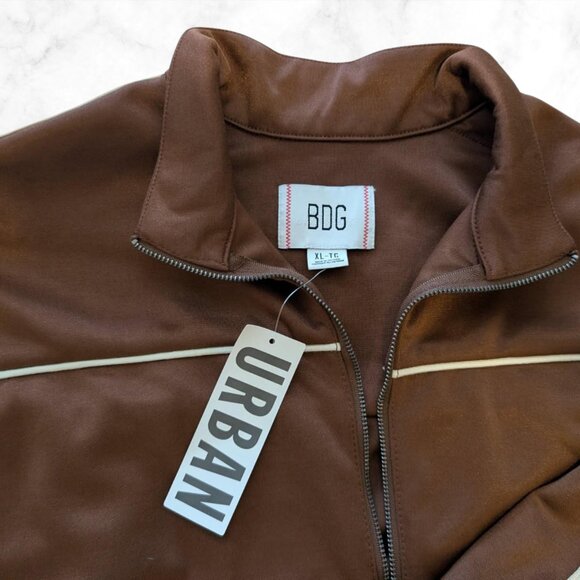 🔥NWT | Urban Outfitters BDG Track Jacket Retro Colorblock Streetwear Y2K Size XL - Picture 5 of 13
